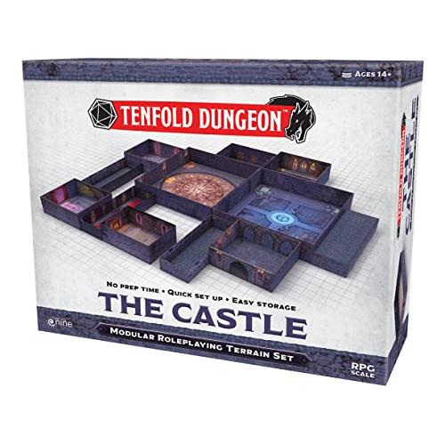 ボードゲーム 英語 アメリカ GF9TFD01 Gale Force Nine Tenfold Dungeon: The Castle - Modular Roleplay