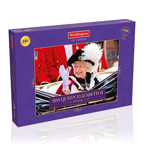 ジグソーパズル 海外製 アメリカ WM00958-EN1-6 Winning Moves HM Queen Elizabeth Single Image 1000
