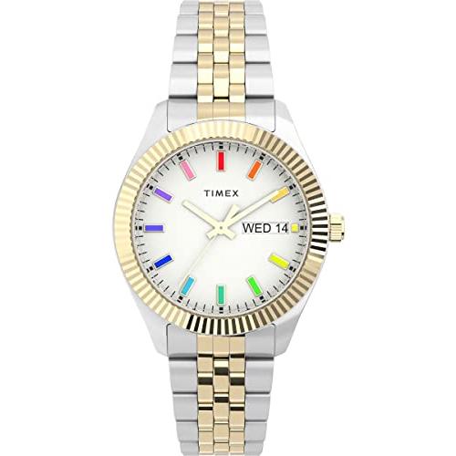 腕時計 タイメックス レディース TW2V61600VQ Timex Women's Legacy 36mm Watch - Two-Tone Bracelet W