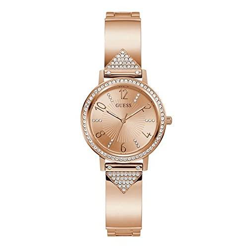 腕時計 ゲス GUESS GW0474L3 GUESS Ladies 32mm Watch - Rose Gold Tone Bracelet Rose Gold Dial Rose Gold Ton