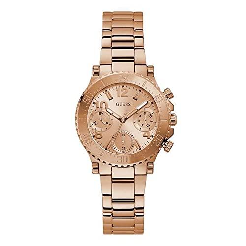 腕時計 ゲス GUESS GW0465L2 GUESS Ladies 36mm Watch - Rose Gold Tone Strap Rose Gold Dial Rose Gold Tone C