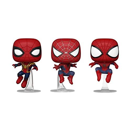 Funko pop スパイダーマン フィギュア 3体セット Amazon.co.jp: マーベル フィギュア スパイダーマン THE AMAZING ノー