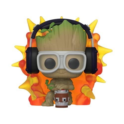 ファンコ FUNKO フィギュア 70653 Funko POP! Marvel: Guardians of The Galaxy - Groot with Detonator - G