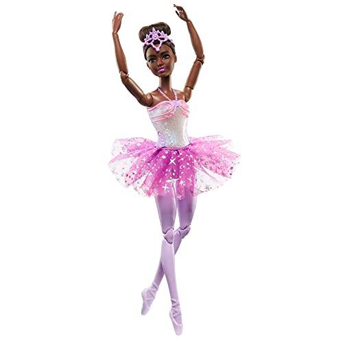 バービー バービー人形 HLC26 Barbie Dreamtopia Twinkle Lights Ballerina Doll with Brunette Hair \u0026 Lig