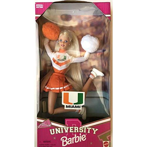 バービー バービー人形 17794 University of Miami Special Edition Cheerleader Barbie Doll