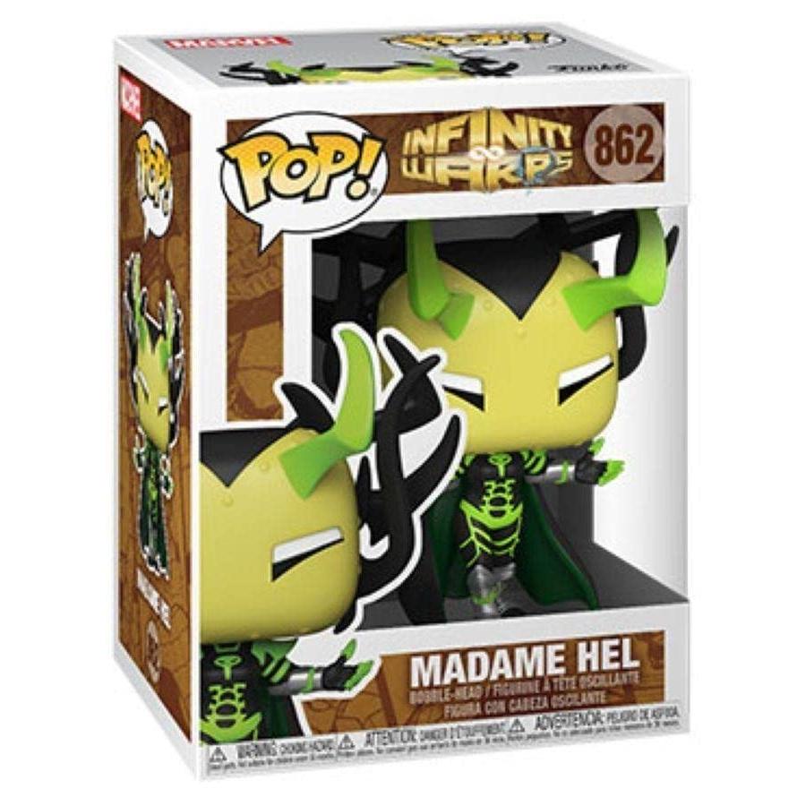 ファンコ FUNKO 図形 52010 Pop Marvel Infinity Warps Madame Hel Vinyl Figure おもちゃ-ゲーム、おもちゃ-人形