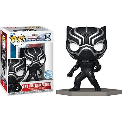 ファンコ FUNKO フィギュア 68695 Funko Pop! Marvel: Captain America: Civil War Build A Scene - Black P