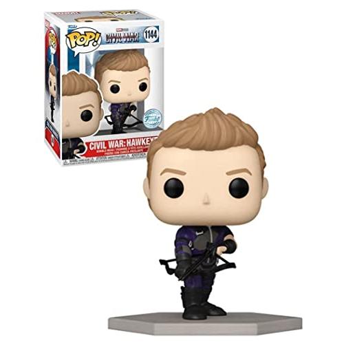 ファンコ FUNKO フィギュア 68486 Funko Pop Marvel: Captain America: Civil War Build A Scene - Hawkeye