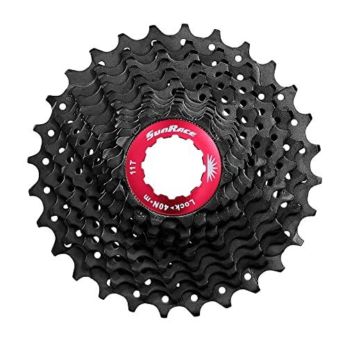 11速 SunRace カセットスプロケット スプロケット フリーホイール ギア CSRX1EAUB SunRace Black 11 Speed