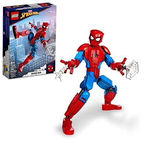 レゴ 6378963 LEGO Marvel Spider-Man 76226 Building Toy - Fully Articulated Action Figure， Superhero Movie In
