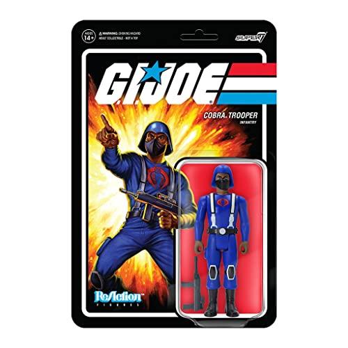 G.I.ジョー おもちゃ フィギュア RE-GIJOW1a-CTY-03 Super7 G.I. Joe Cobra Trooper Y-Back (Brown) 3.75