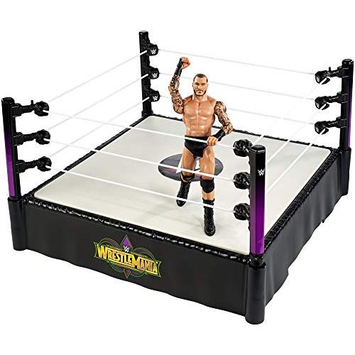 消費税無し WWE フィギュア アメリカ直輸入 900 FMH82 WWE FMH82 Wrestle Mania 14 Inch Ring with Randy Orton Figu