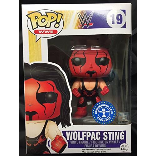 WWE フィギュア アメリカ直輸入 0849803070731 Funko POP! Wolfpac Sting Gamestop Exclusive #19 WWE