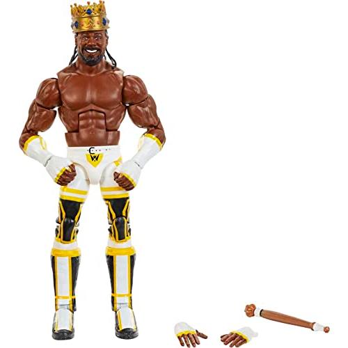 WWE フィギュア アメリカ直輸入 HKN63 Mattel WWE King Woods Elite Collection Action Figure, Deluxe A