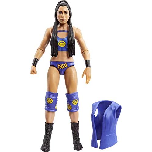 WWE フィギュア アメリカ直輸入 HDD43 Mattel WWE Basic Action Figure， Indi Hartwell， Posable 6-inch
