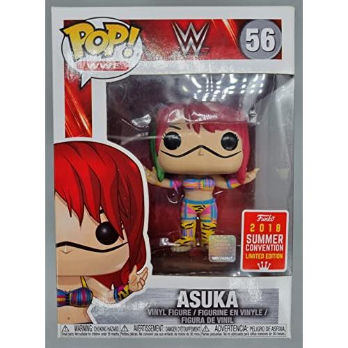WWE フィギュア アメリカ直輸入 3011830989 POP Funko WWE: Asuka #56 2018 Summer Convention Exclusive