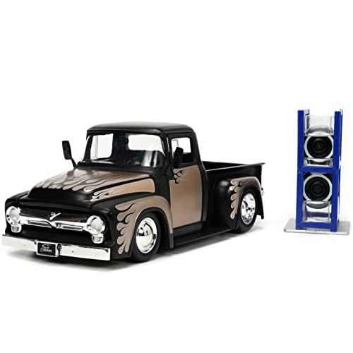 ジャダトイズ ミニカー ダイキャスト 34026 Jada Toys Just Trucks 1:24 1956 Ford F-100 Die-cast C