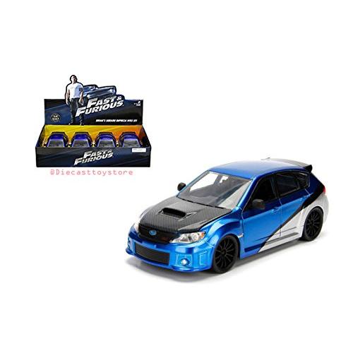 ジャダトイズ ミニカー ダイキャスト 99560 JADA 1: 24 Display - Fast & Furious - Brian's Subaru