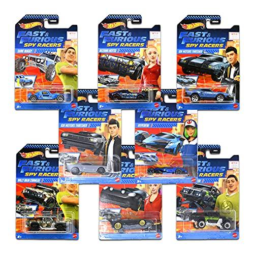 ホットウィール マテル ミニカー spy racers cars Hot Wheels Fast & Furious Spy Racers 10 Pack ~ Bu｜maniacs-shop