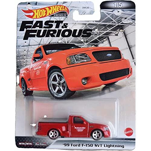 ホットウィール マテル ミニカー Hot Wheels '99 Ford F-150 SVT Lightning, Fast \u0026 Furious 1/5