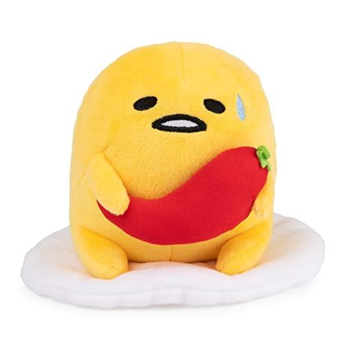 ガンド GUND ぬいぐるみ 6066063 GUND Sanrio Gudetama The Lazy Egg Stuffed Animal， Spicy Gudetama Plush
