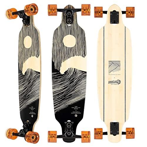 セクター9 ロングスケートボード スケボー 1CSECFU10002495 Sector 9 Full Moon Shoots Longboard｜maniacs-shop