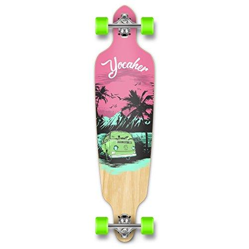 ロング滑るゲーム盤 スケボー 外国でひな型 GCDT105 Yocaher Drop Through Longboard Skateboard