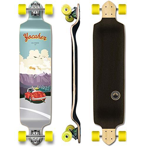 ロングスケートボード スケボー 海外モデル GCDD119 Yocaher Drop Down Longboard Skateboard 41.｜maniacs-shop