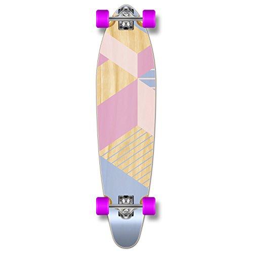 ロング滑るゲーム盤 スケボー 外国で模範例 GCKT107 Yocaher Kicktail concave Pro Longboard Com デッキ、パーツ-スポーツ-ストリート系スポーツ