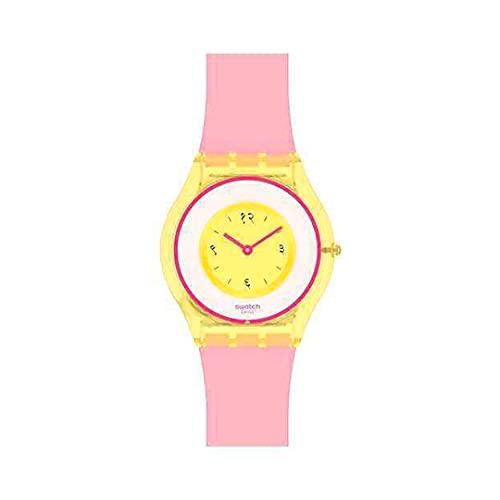 腕時計 スウォッチ レディース SS08Z101 Swatch X Supriya Lele Quartz Ladies Watch SS08Z101 Yellow