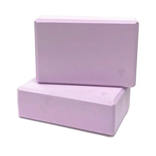 ヨガブロック フィットネス YBF-1108-ST Oak and Reed Set of 2 Foam Yoga Blocks