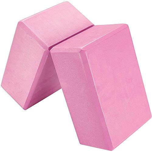 ヨガブロック フィットネス Yoga Blocks-2PC Blocks Set-High Density EVA Foam Blocks to Support and D