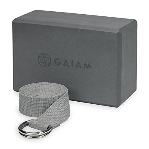ヨガブロック フィットネス 05-62333 Gaiam, Block/Strap Yoga Combo