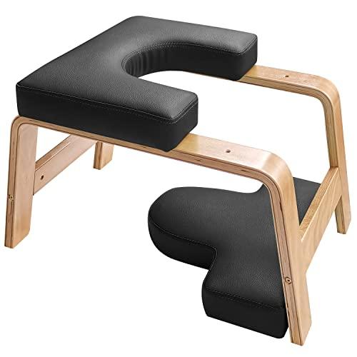 ヨガブロック フィットネス DL100 Restrial Life Yoga Headstand Bench- Stand Yoga Chair for Family, G