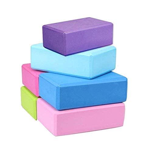 ヨガブロック フィットネス High Density EVA Foam Bricks Yoga Foam Exercise Blocks,6 packs (6 Pcs)