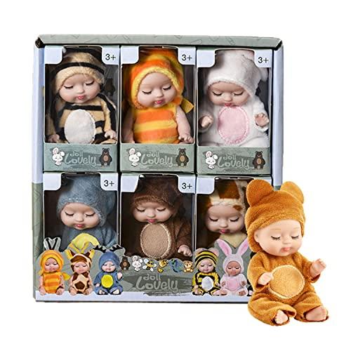 AP 101 KOILLIEUS Mini Reborn Baby Dolls 6pcs Cute and Lifelike Baby Doll Set pd 01737421 Yahoo Yahoo