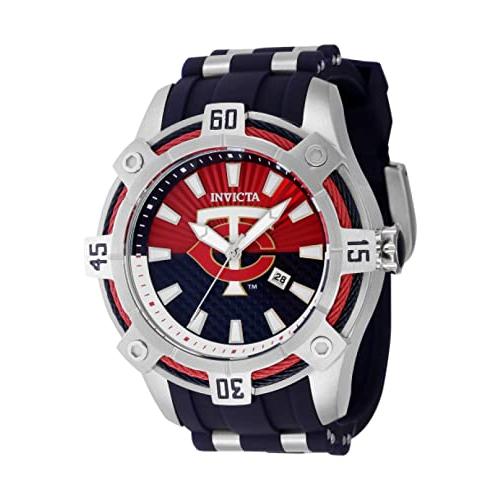 腕時計 インヴィクタ インビクタ 43275 Invicta Men's 43275 MLB Minnesota Twins Quartz Multifunctio