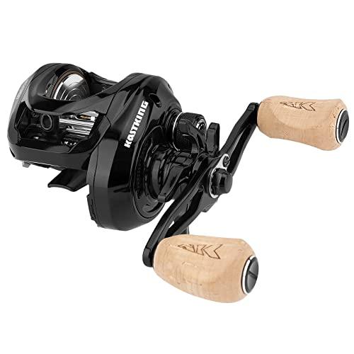 リール キャストキング 釣り道具 KRLCSTMT-S264RBK KastKing Megatron 200 Baitcasting Reel， 6.4:1 Ge