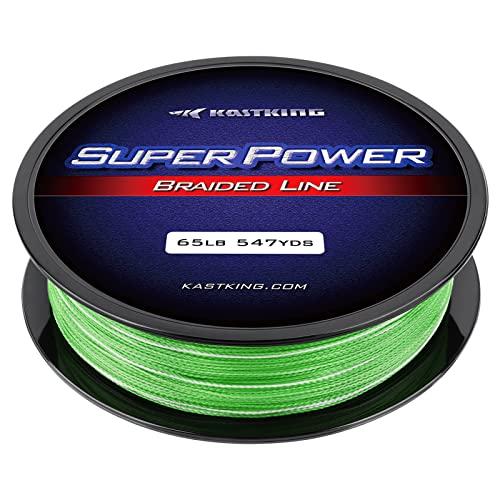 リール キャストキング 釣り道具 KastKing Superpower Braided Fishing Line， Grass Camo， 30 LB， 500+