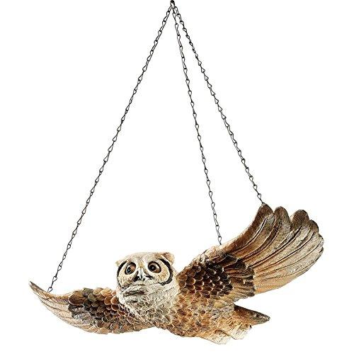 デザイン・トスカノ 置物 インテリア NG31625 Design Toscano NG31625 The Garden Owl Hanging Sculp