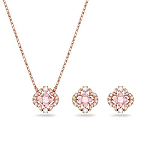 スワロフスキー アメリカ アクセサリー 5516488 Swarovski Women's Sparkling Dance Clover Necklac