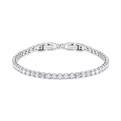 スワロフスキー アメリカ アクセサリー 5409771 SWAROVSKI Crystal Deluxe White Rhodium-Plated Te