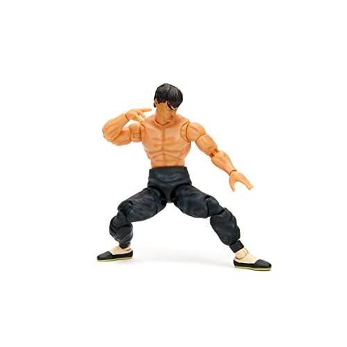 ジャダトイズ ミニカー ダイキャスト 34217 Jada Street Fighter II 6\" Fei Long Action Figure, Toy"
