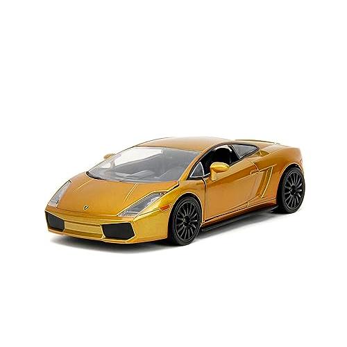 ジャダトイズ ミニカー ダイキャスト 26195 Jada Fast \u0026 Furious Fast X 1:24 Gold Lamborghini Gall