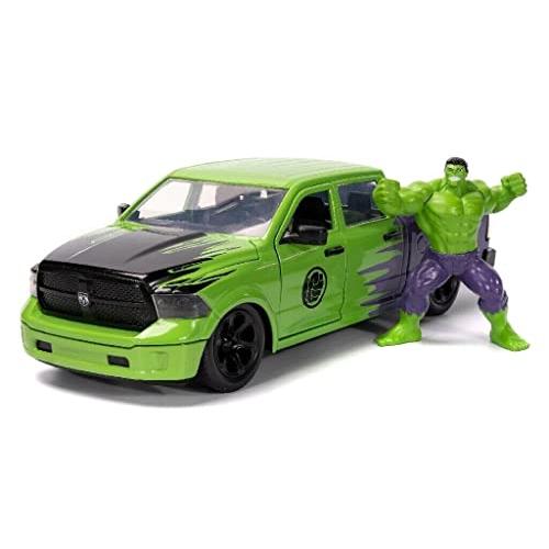 ジャダトイズ ミニカー ダイキャスト 99726 Jada Marvel 1:24 Dodge Ram 1500 Die-Cast Car & 2.75"