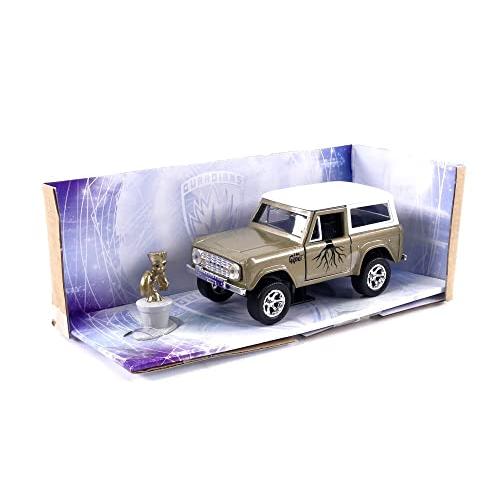 ジャダトイズ ミニカー ダイキャスト 34415 Marvel Guardians of The Galaxy 1:32 1973 Ford Bronco