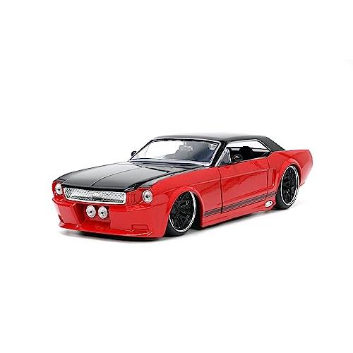 ジャダトイズ ミニカー ダイキャスト 34202 Jada Big Time Muscle 1:24 1965 Ford Mustang Die-Cast