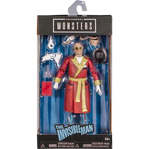 ジャダトイズ ミニカー ダイキャスト 33776 Universal Monsters 6" Invisible Man Action Figure， To