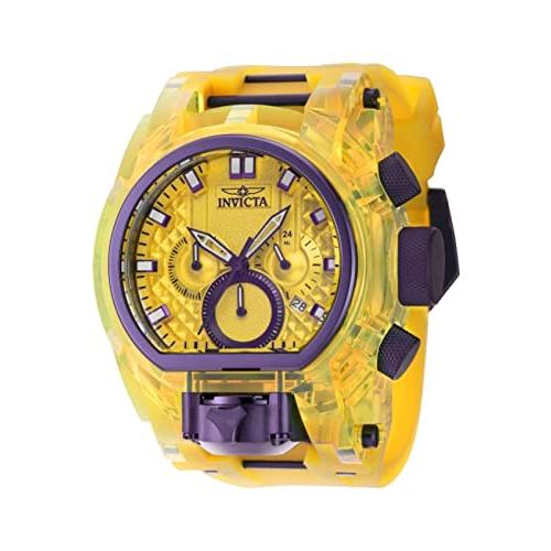 腕時計 インヴィクタ インビクタ 39473 Invicta 39473 Bolt Zeus Magnum Yellow/Purple Chronograph Di
