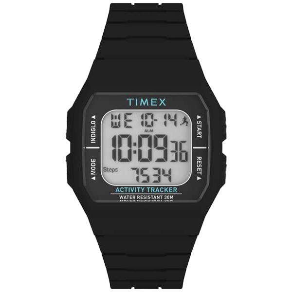 腕時計 タイメックス レディース TW5M556009J Timex Unisex Ironman Classic 40mm Watch - Black Strap